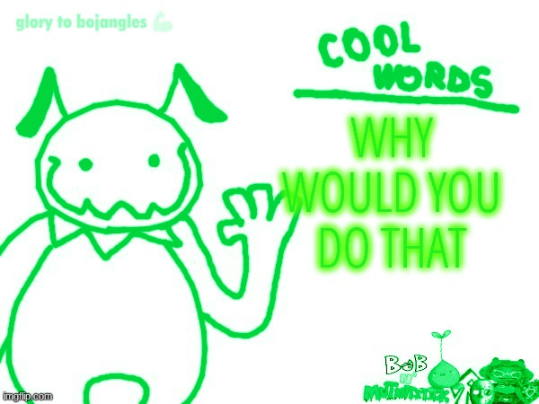 WHY WOULD YOU DO THAT | made w/ Imgflip meme maker