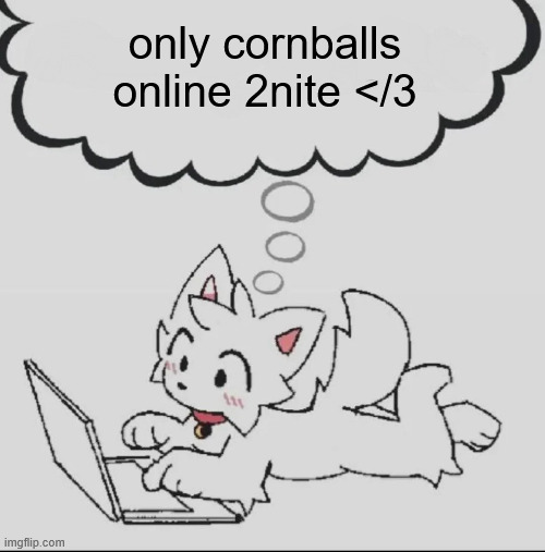 huh??? guh??? hwuh??? | only cornballs online 2nite </3 | image tagged in huh guh hwuh | made w/ Imgflip meme maker