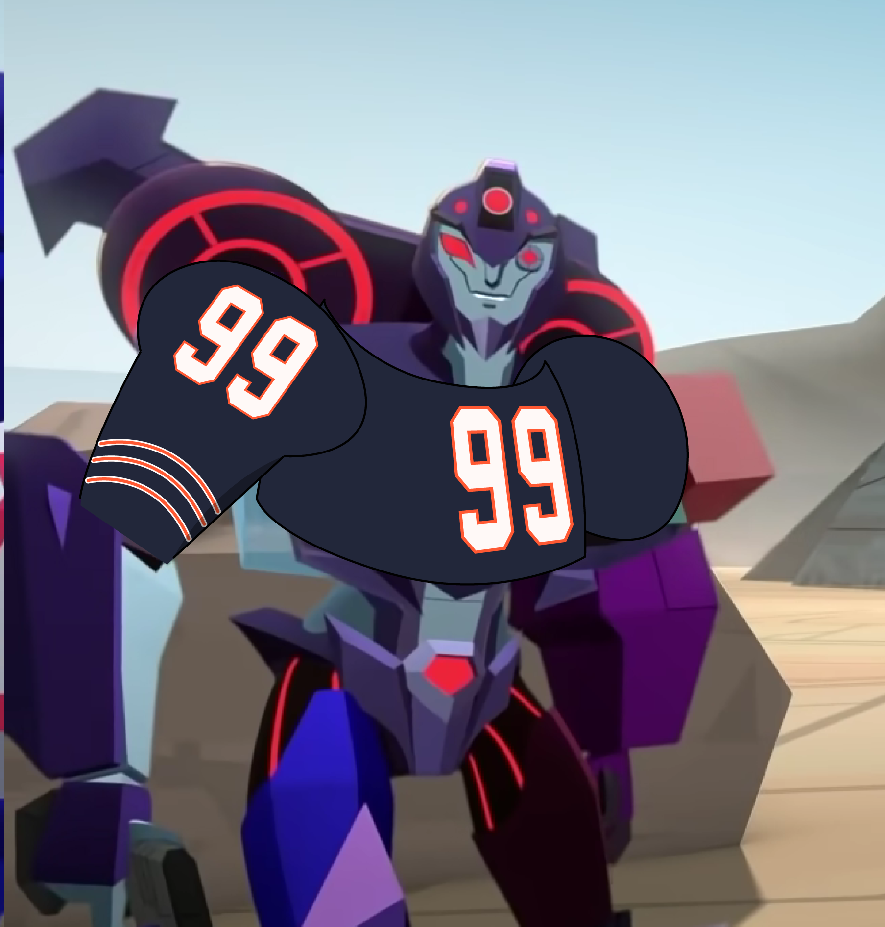 Bears Shadow Striker Blank Meme Template
