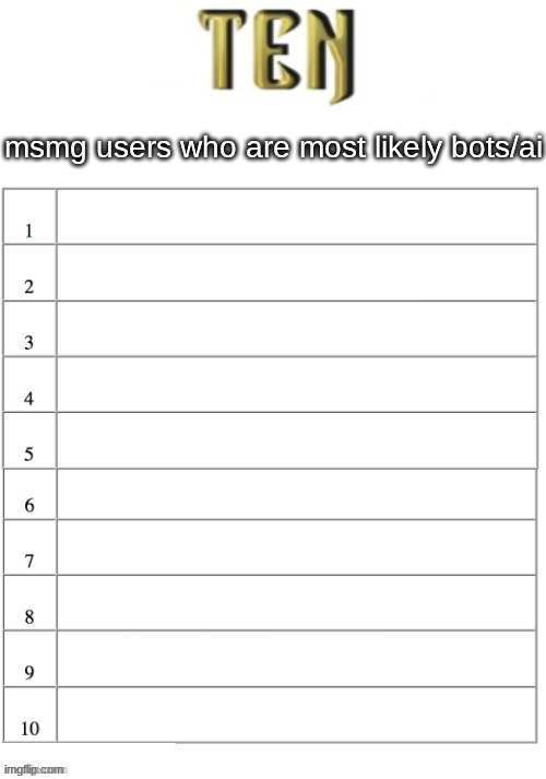 say who you think | made w/ Imgflip meme maker