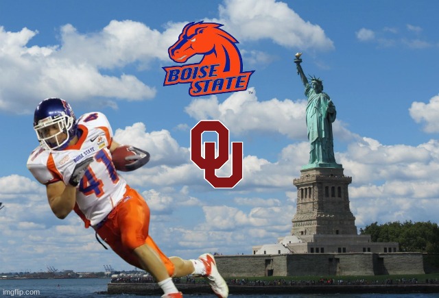 Boise State football meme | image tagged in memes,boise state,nfl memes,college football,football,sports | made w/ Imgflip meme maker