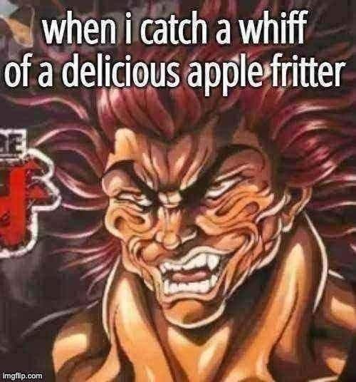 apple fritter | image tagged in apple fritter | made w/ Imgflip meme maker