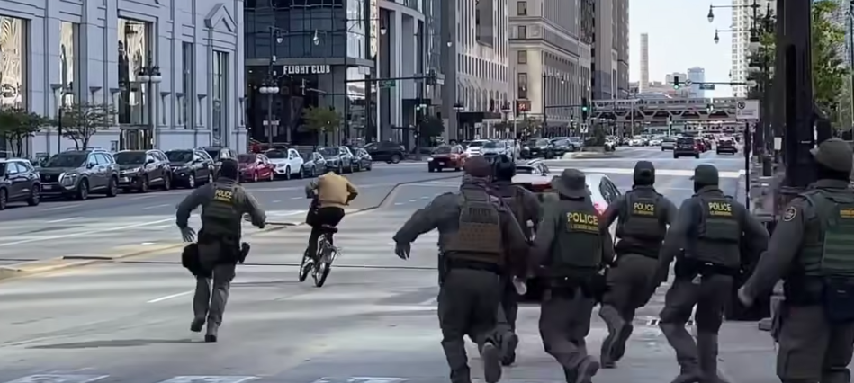 delivery driver flees from ICE Blank Meme Template