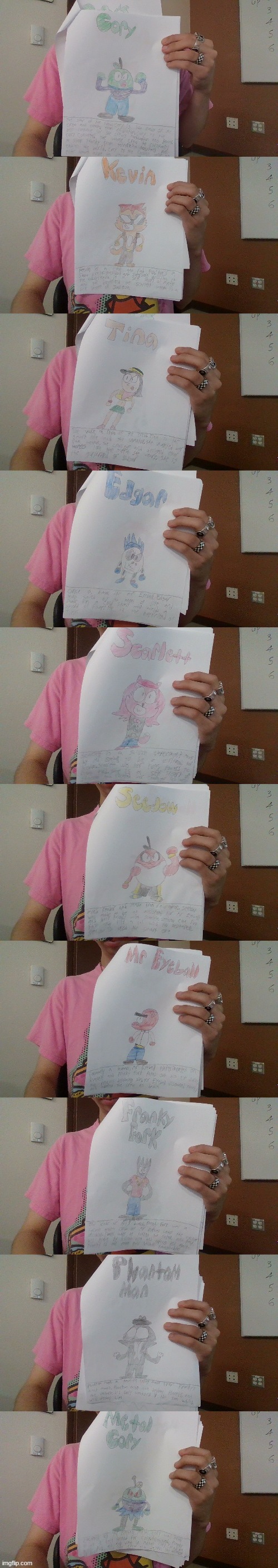 All the main characters! | image tagged in ocs | made w/ Imgflip meme maker