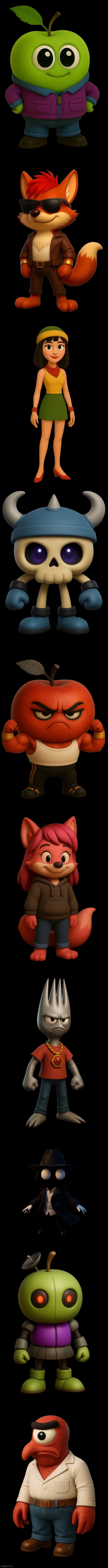 Cory's Crew but it's AI slop | made w/ Imgflip meme maker