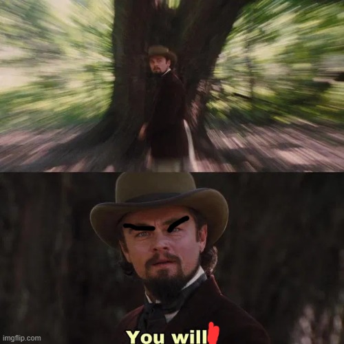 You will? Leo | image tagged in you will leo | made w/ Imgflip meme maker