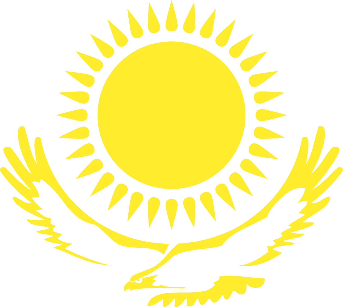 Kazakh Eagle Blank Meme Template