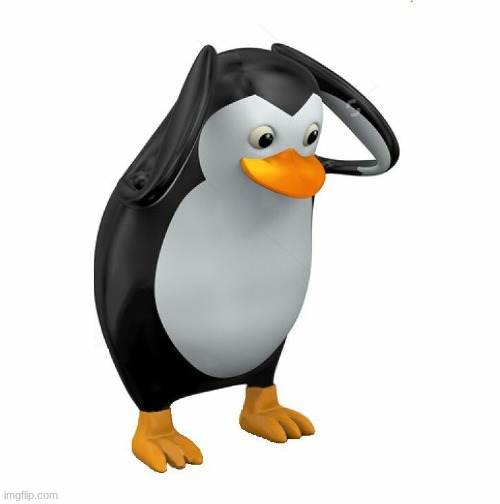 penguin who is shocked | image tagged in penguin who is shocked | made w/ Imgflip meme maker