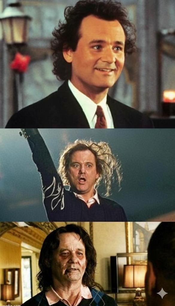 Bill Murray Progression Blank Meme Template