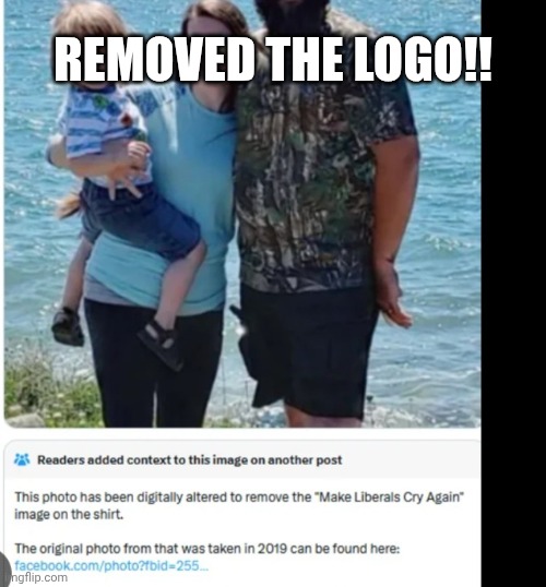 REMOVED THE LOGO!! | made w/ Imgflip meme maker