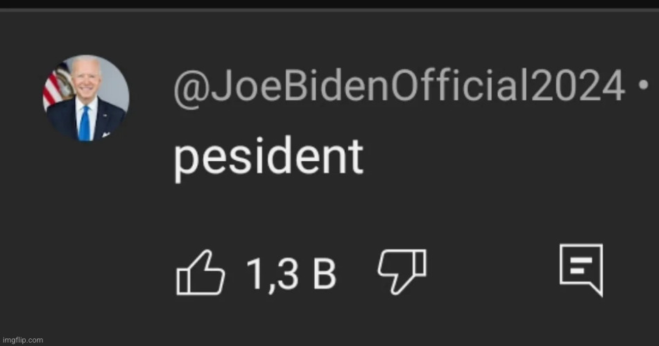 pesident Blank Meme Template