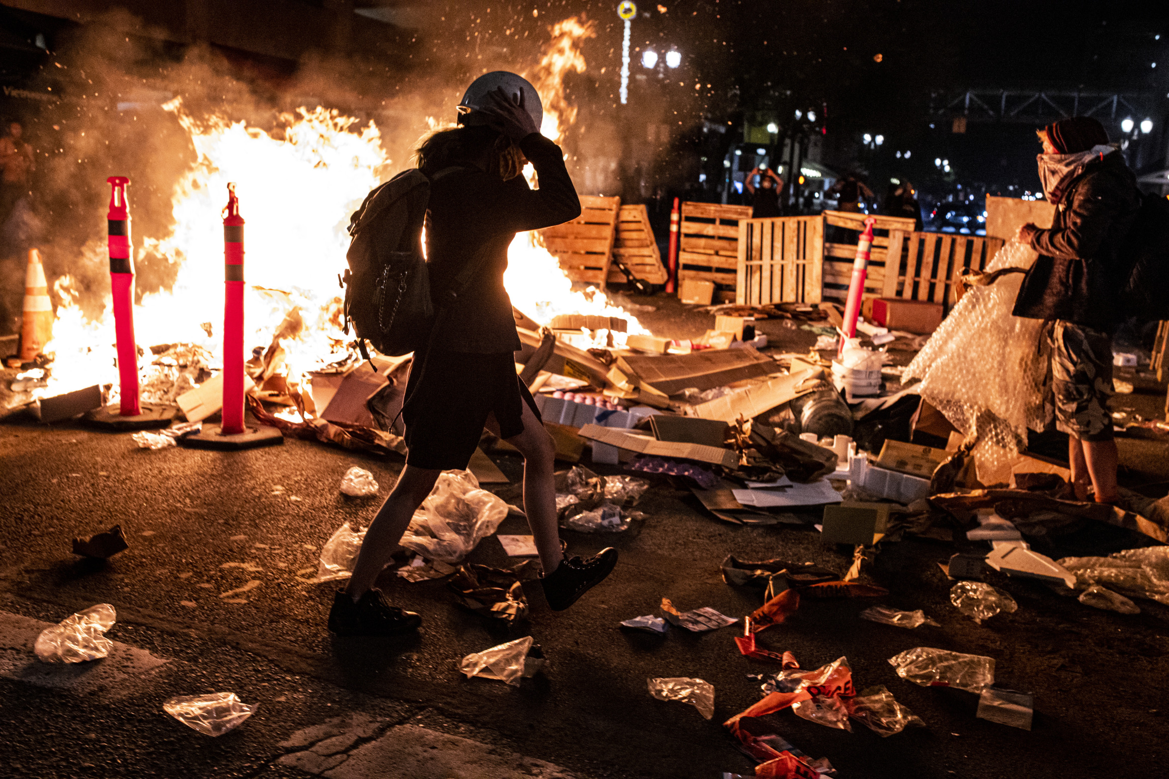 Portland Riots 2 Blank Meme Template