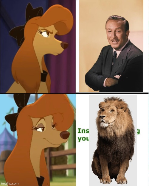 Dixie Likes Leo MGM Lion Better Then Walt Disney | image tagged in disney,mgm,reba mcentire,the fox and the hound 2 | made w/ Imgflip meme maker