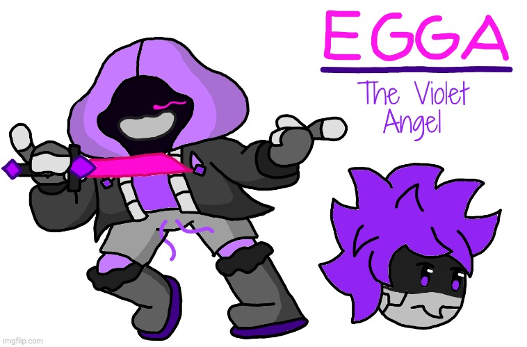 Egga (mild) Redesign, also face reveal ig | made w/ Imgflip meme maker
