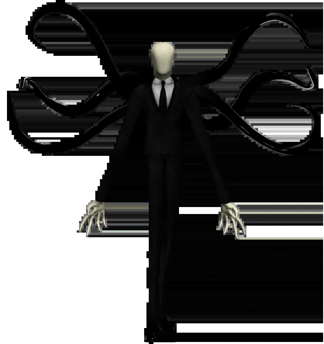 slenderman Blank Meme Template