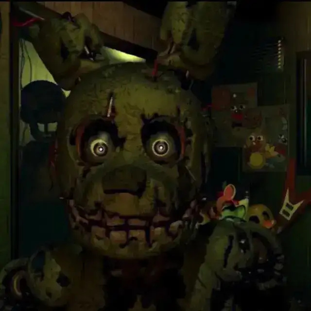 springtrap left Blank Meme Template