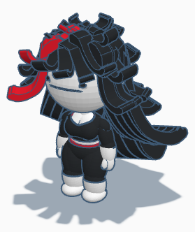 big head claire Blank Meme Template