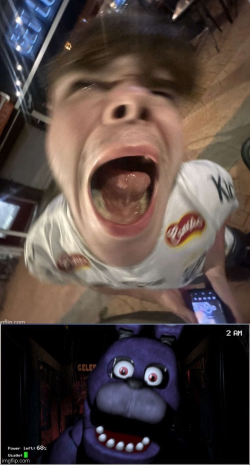 image tagged in bonnie jumpscare | made w/ Imgflip meme maker