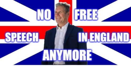 Kier Starmer no free speech Blank Meme Template