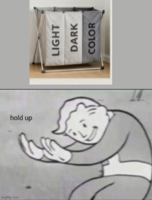 Hol up | image tagged in fallout hold up | made w/ Imgflip meme maker