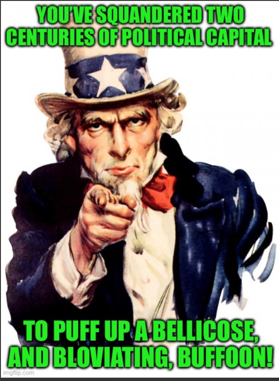 Uncle sam Blank Meme Template