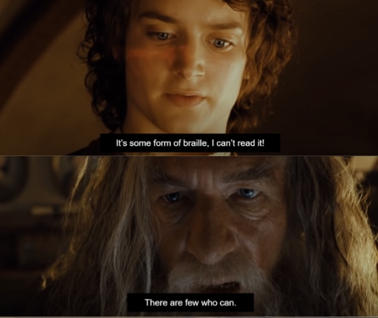 There are few who can - Gandalf (with text) Blank Meme Template