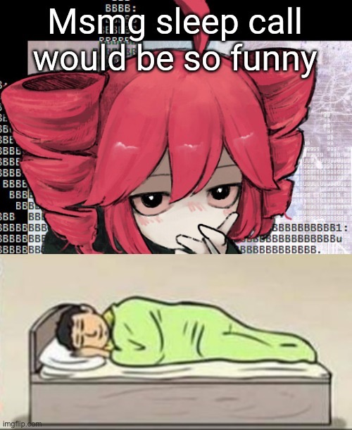 MSMG sleep call lol | image tagged in soldier protecting sleeping child,msmg,humor | made w/ Imgflip meme maker