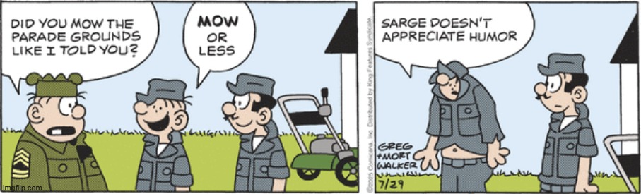 Beetle Bailey | image tagged in comics | made w/ Imgflip meme maker