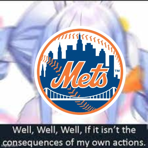 I've been LOLMets'd | image tagged in well if it isn't the consequences of my own actions,lolmets,mets,usada pekora,dank memes,why are you reading the tags | made w/ Imgflip meme maker