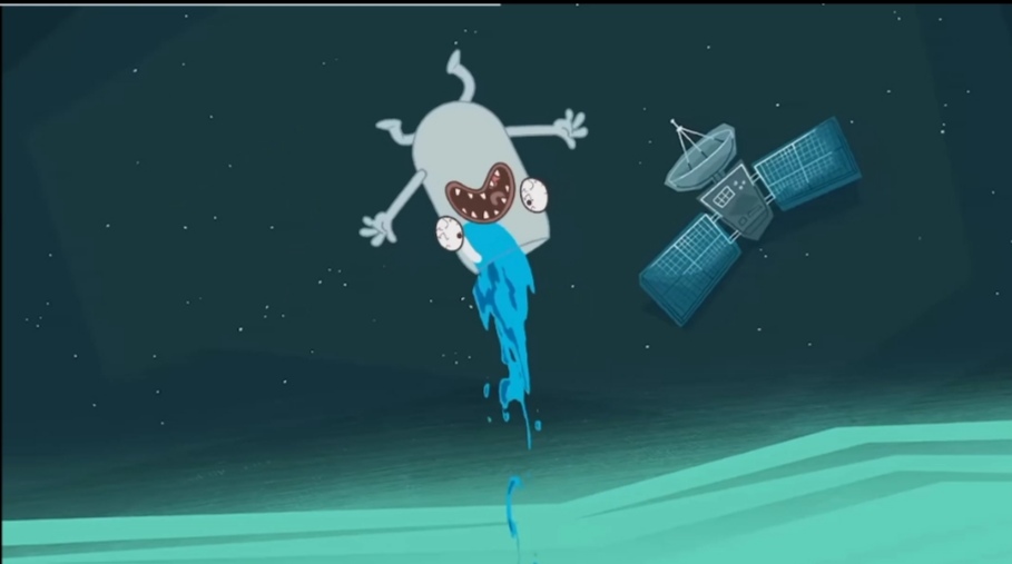 Hydro in space Blank Meme Template