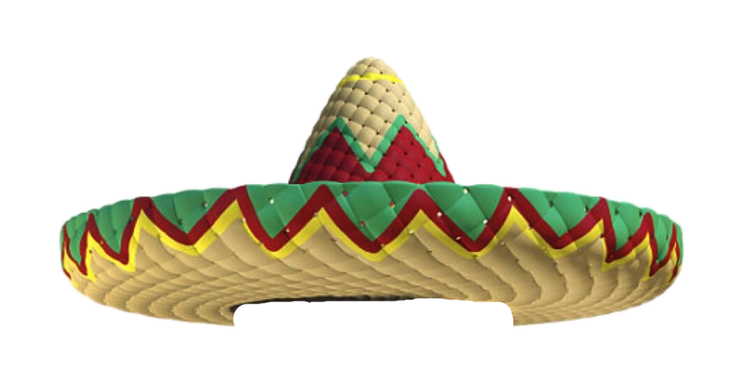 High Quality Sombrero Blank Meme Template
