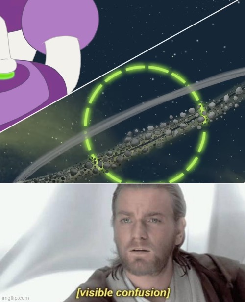 Big Nose never grabbed that planet! (Pink Panther And Pals meme, just so you’re aware) | image tagged in visible confusion,pink panther,pink panther and pals,wait what | made w/ Imgflip meme maker
