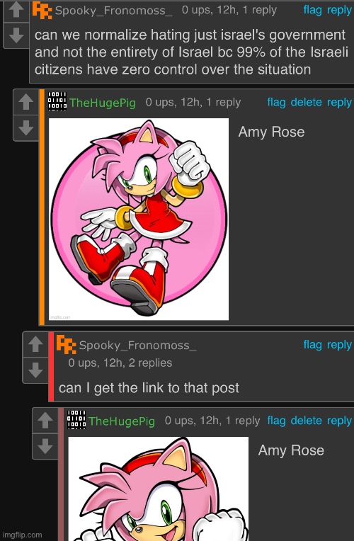 Amy Rose | made w/ Imgflip meme maker