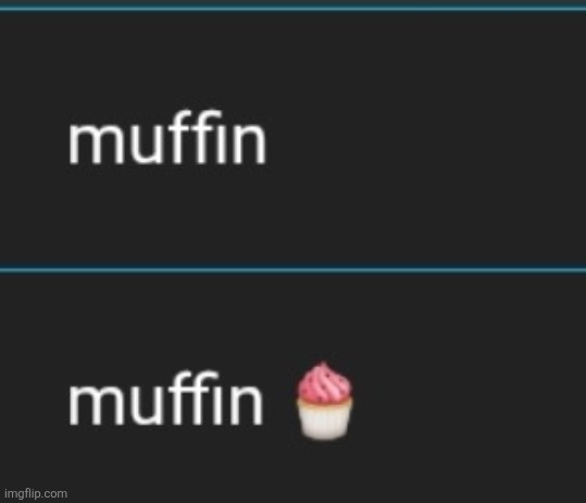 Notice the space between f-f after adding an emoji | made w/ Imgflip meme maker