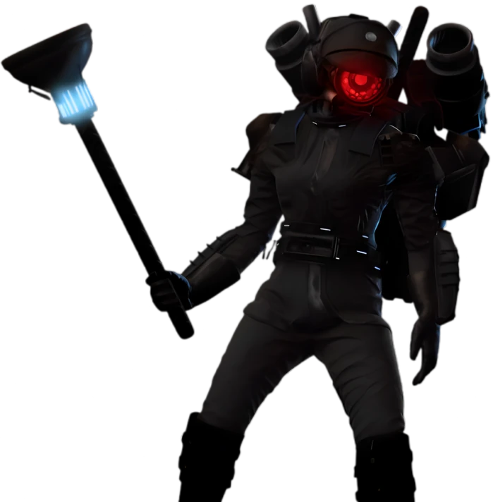 Camerawoman 3.0 Locked Blank Meme Template