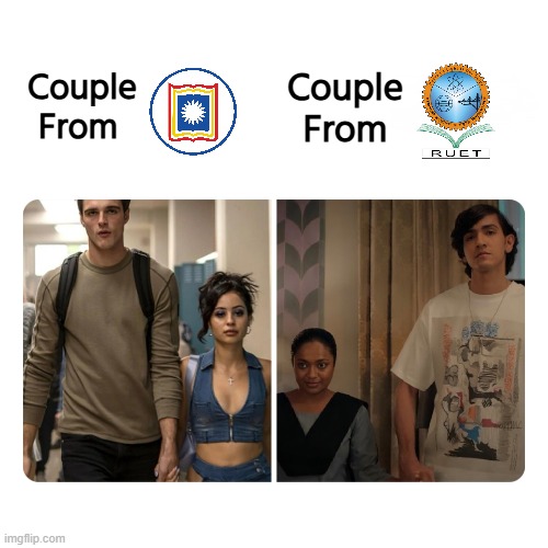 difference | Couple From; Couple From | image tagged in difference | made w/ Imgflip meme maker