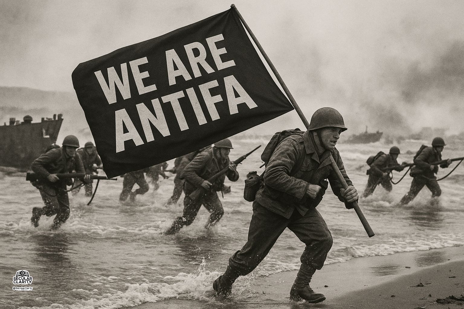AntiFa Blank Meme Template