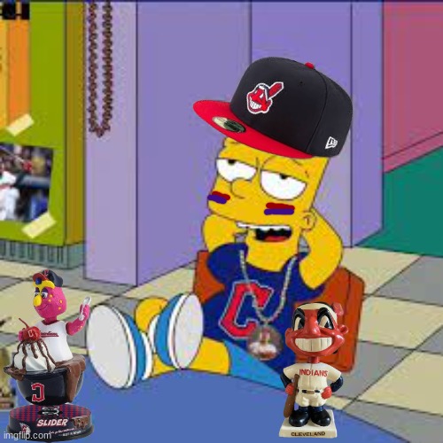 Cleveland Guardians meme | image tagged in memes,baseball,cleveland indians,mlb,funny memes,simpsons | made w/ Imgflip meme maker