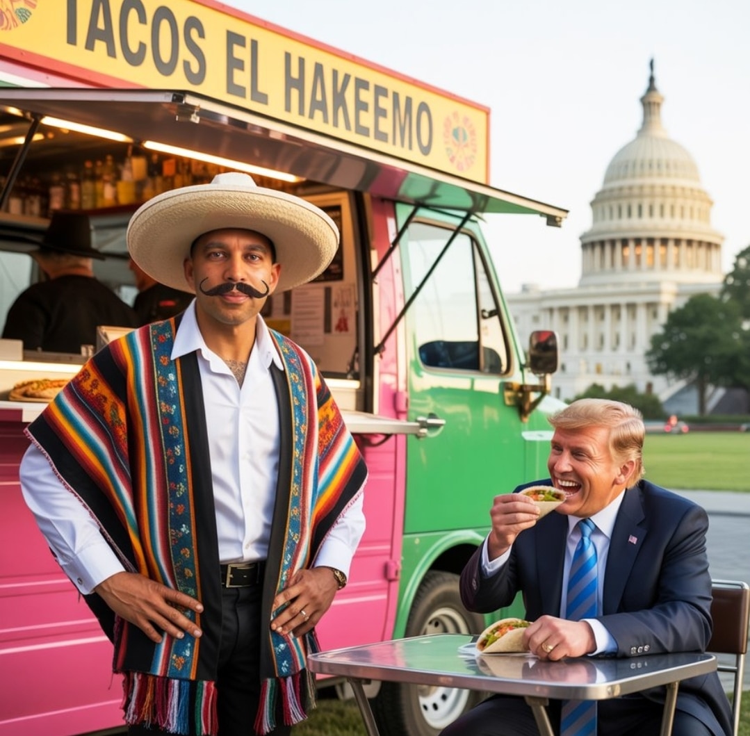 High Quality Hakeem Jeffries Sombrero Blank Meme Template