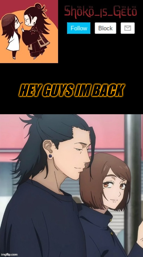 what do y'all think of me | HEY GUYS IM BACK | made w/ Imgflip meme maker