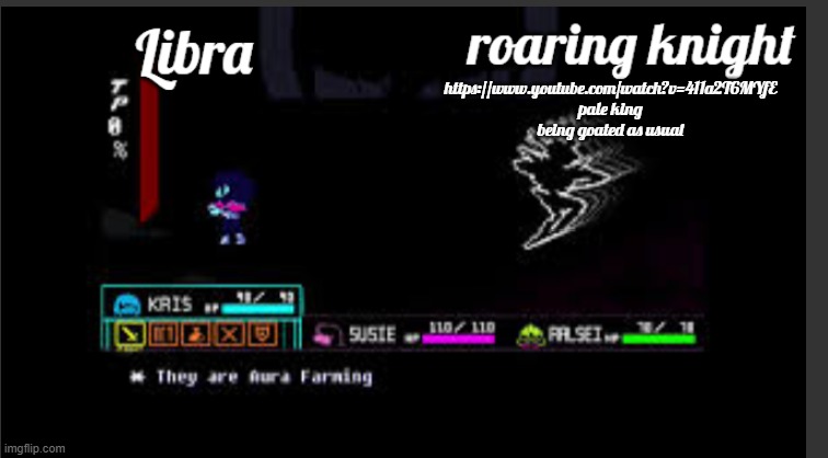 basic and impermanent shared temp | https://www.youtube.com/watch?v=411a2T6MYfE
pale king being goated as usual | image tagged in basic and impermanent shared temp | made w/ Imgflip meme maker