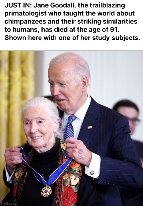 Study subject Joe, autopen of the free world | Shown here with one of her study subjects. | image tagged in politics lol,memes | made w/ Imgflip meme maker