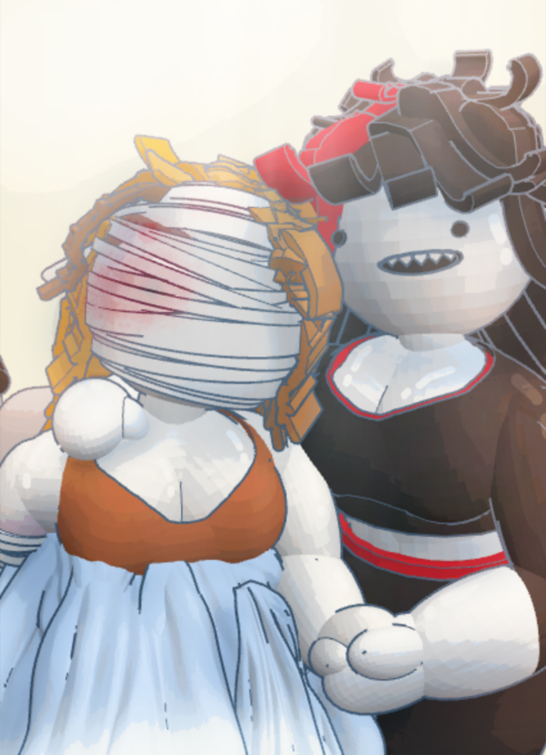 Claire Von Ferrarai and Maeve McGowan Blank Meme Template