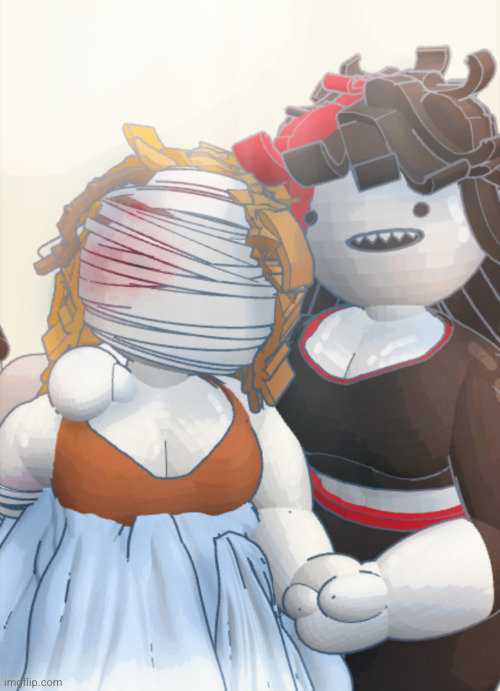 Claire Von Ferrarai and Maeve McGowan | image tagged in claire von ferrarai and maeve mcgowan | made w/ Imgflip meme maker