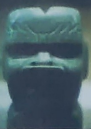 High Quality stone faced statue Blank Meme Template