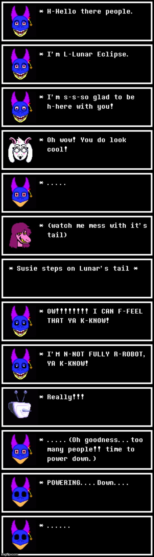 NEW OC!!!!!!!!!! Lunar Eclipse | made w/ Imgflip meme maker