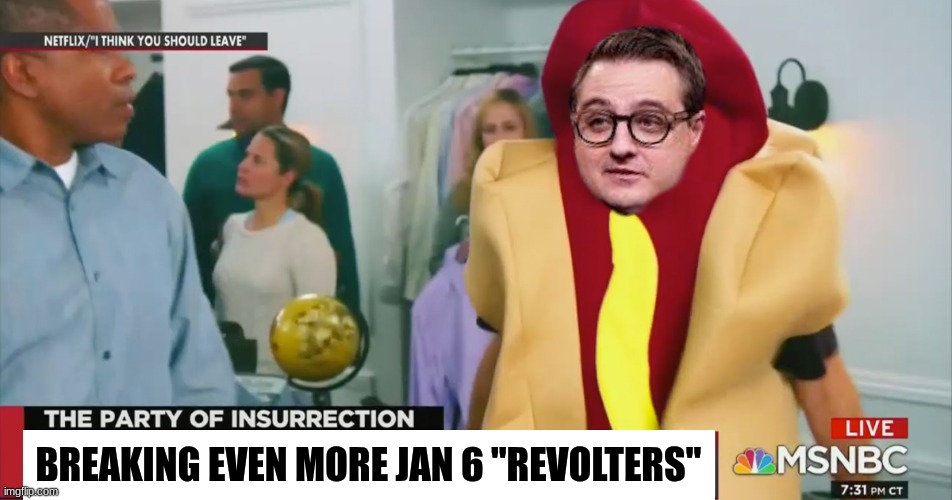 Chris Hayes meme | BREAKING EVEN MORE JAN 6 "REVOLTERS" | image tagged in memes,chris hayes,msnbc,woke,politics,january | made w/ Imgflip meme maker