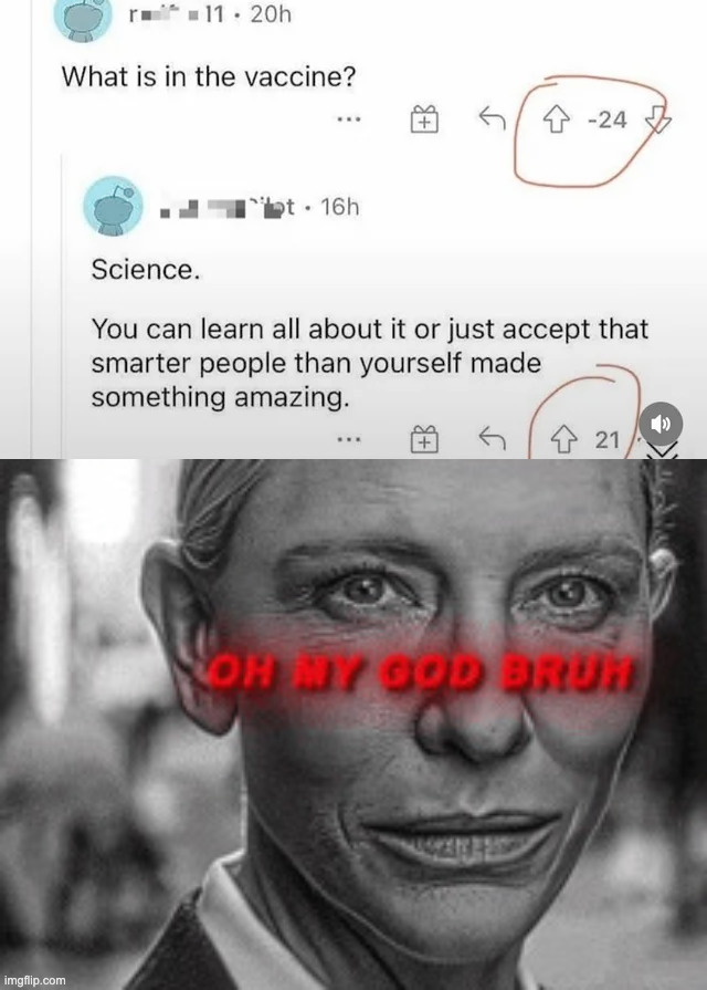 image tagged in oh my god bruh | made w/ Imgflip meme maker