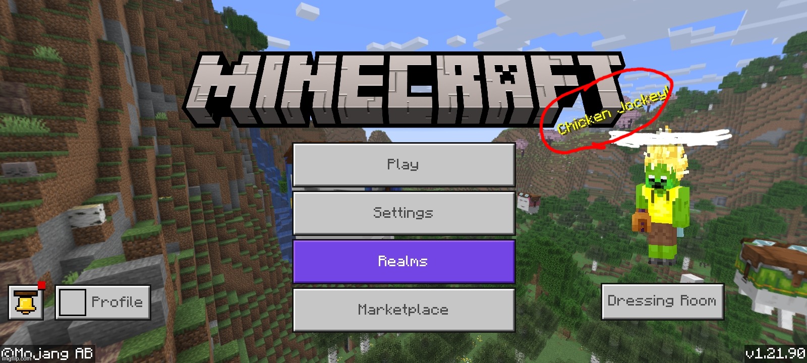 Opened mc after months on my phone just to see this | made w/ Imgflip meme maker