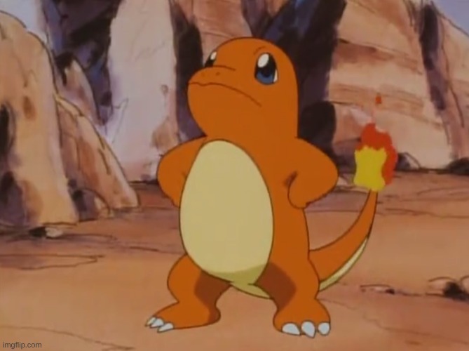 Proud Charmander | image tagged in proud charmander | made w/ Imgflip meme maker